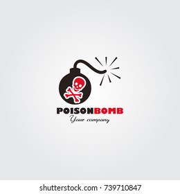 poison bomb logo