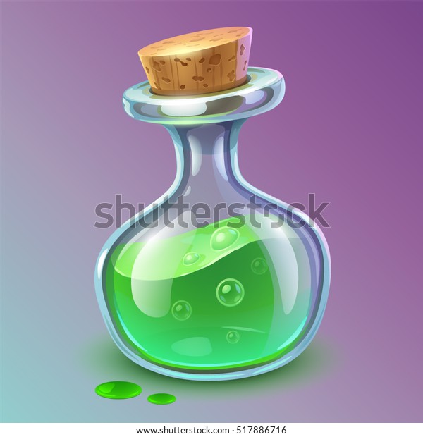 Poison Bottle Stock Vector (Royalty Free) 517886716