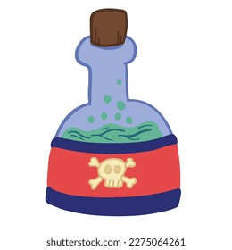 Poison bottle, good for graphic design resource