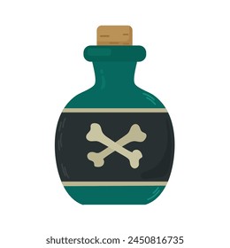 Poison bottle icon clipart avatar logotype isolated vector 