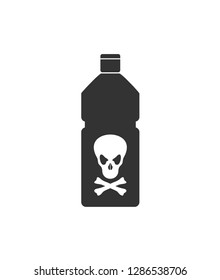 Poison bottle symbol