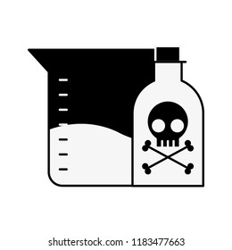 poison bottle test tube sample science