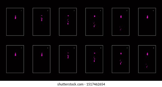 poison drop animation sprite sheet for animation. Animation for game, cartoon, motion or something else.