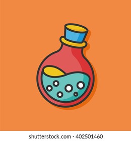 poison drug vector icon