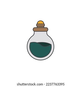 the poison icon is suitable for your web, apk or project with a medieval theme