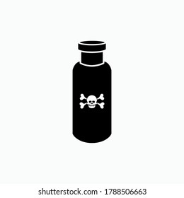 Poison Icon. Toxic Symbol - Vector.