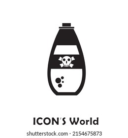 Poison icon. Vector illustration eps10.