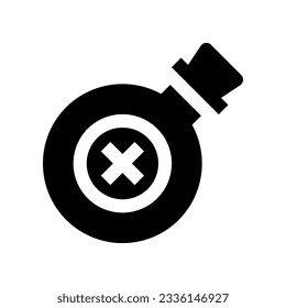 poison icon for your website, mobile, presentation, and logo design.