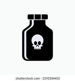 Poison Liquid Icon Toxic Venom Symbol Stock Vector (royalty Free 