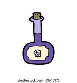 poison potion cartoon