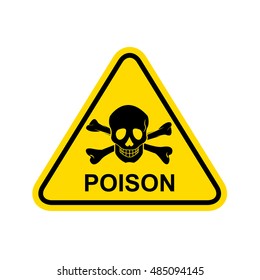 Poison Sign. Vector