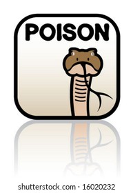 Poison Snake Icon