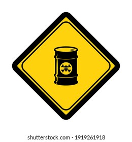 poison storage area sign and symbol graphic design vector illustration