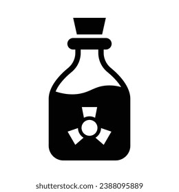 Poison Vector Glyph Icon For Personal And Commercial Use.
