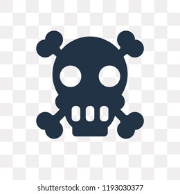 Poison vector icon isolated on transparent background, Poison transparency concept can be used web and mobile