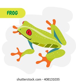 Poisonous African frog.
