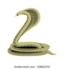 Poisonous Cobra serpent