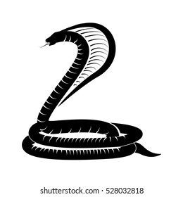 Poisonous Cobra serpent
