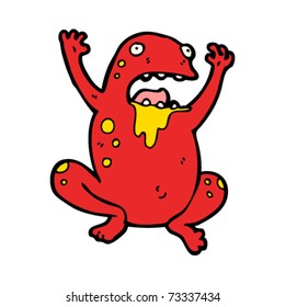 poisonous frog cartoon