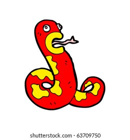poisonous snake cartoon