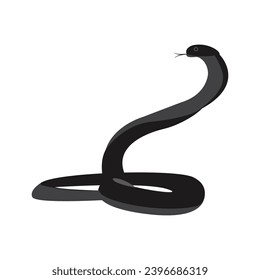 Poisonous Snake icon,vector illustration template design