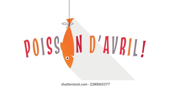 Poisson d'avril, April Fool day in french language