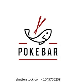 Poke Bar Logo Design