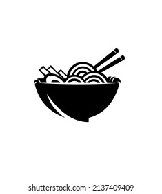 Poke Bowl Logo for Restaurant Vector Design Element. Healthy food menu. 