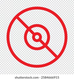 Pokeball icon Vector illustration. Pokeball icon Flat line symbol. Pokeball icon. Transparent isolated vector illustration on white background.