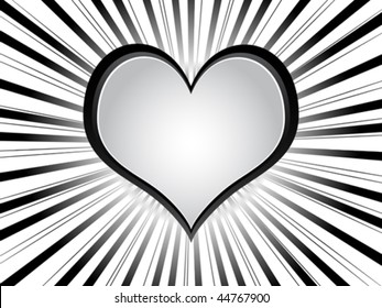 poker background-heart