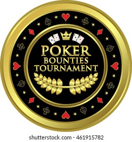 Poker Bounties Tournament Label