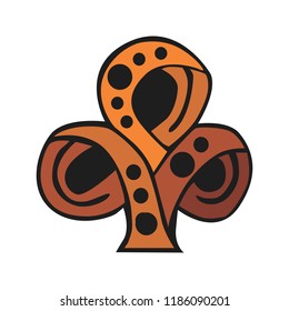 Poker card club vector