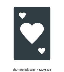 Poker Card Colored Vector Icon