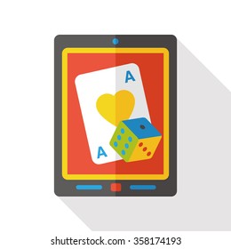 poker card flat icon