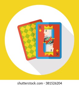 poker card flat icon