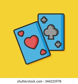 poker card game icon