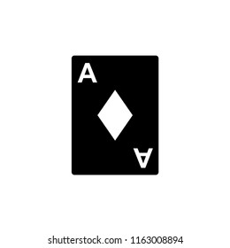 poker card icon vector