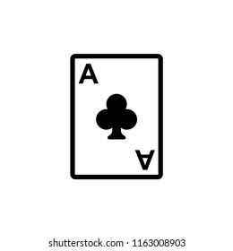 poker card icon vector