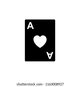 poker card icon vector