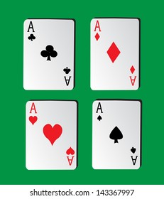 Poker card set