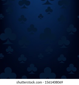 Poker card suit seamless pattern background. Can be used for wallpaper,fabric, web page background, surface texture.Abstract vector backround.