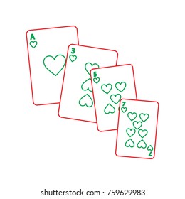 poker cards casino deck gambling design