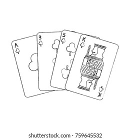 poker cards casino deck gambling design