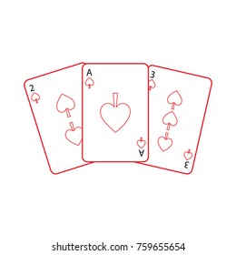 poker cards casino deck gambling design