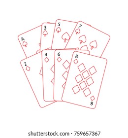poker cards casino deck gambling design