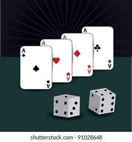 Poker Cards and Cubes