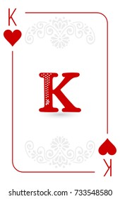 Poker cards full set four color classic design