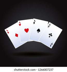 Poker cards game