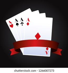 Poker cards game