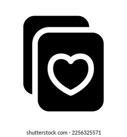 Poker Cards Icon Vector Symbol Design Illustration